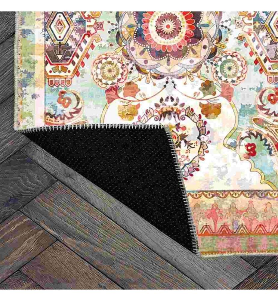 Carpet, Multicolor, 70% Cotton - 30% Chenille, 80 x 150 cm