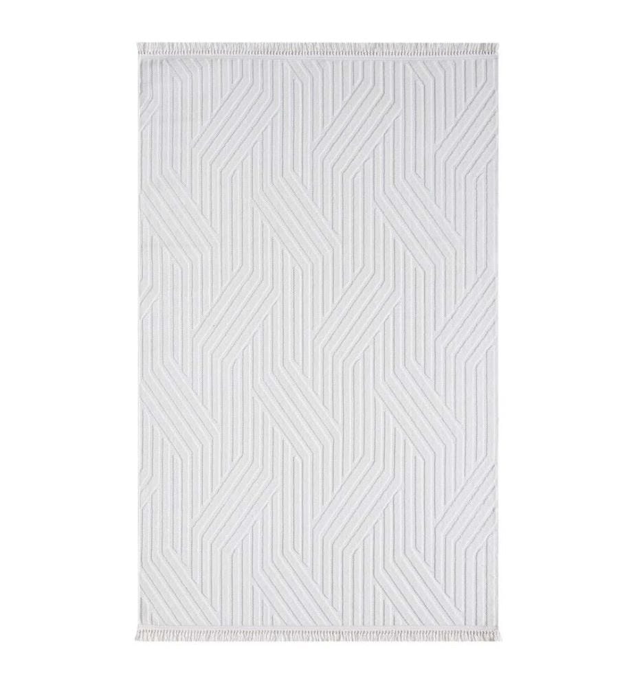 Flurteppich, Weiss, 100% Polypropylen, 200 x 500 cm