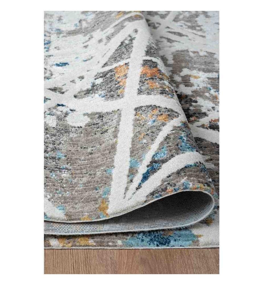 Hall Carpet, Multicolor, 100% Polyester, 120 x 350 cm
