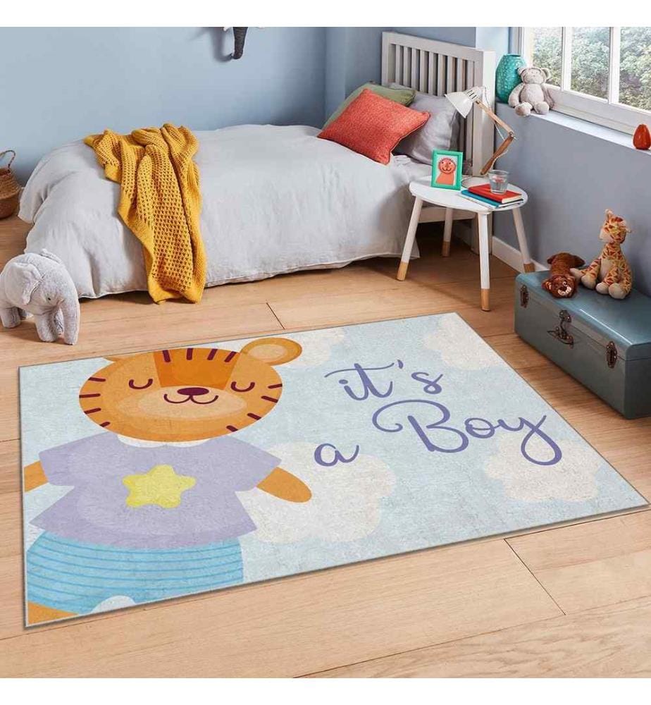Carpet, Multicolor, 100% Polyester, 120 x 180 cm