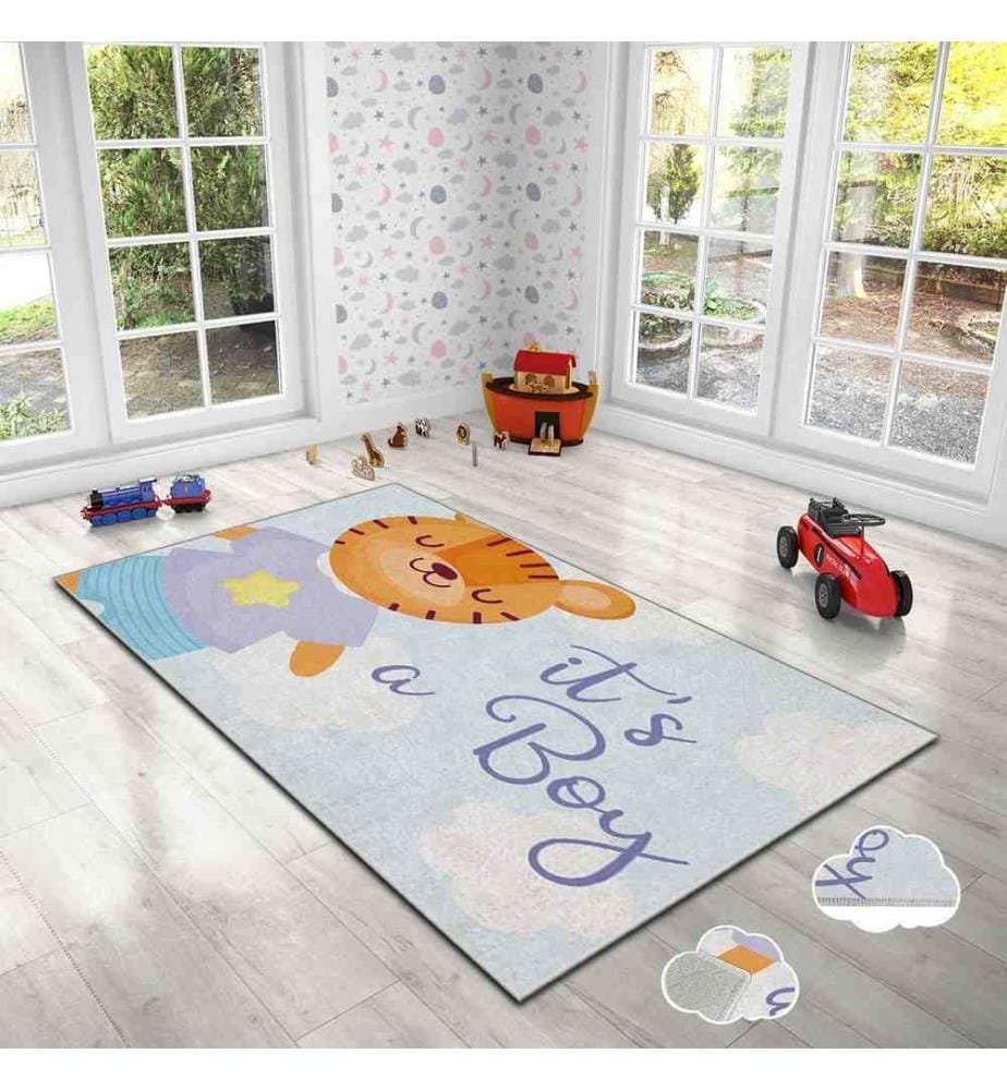 Carpet, Multicolor, 100% Polyester, 120 x 180 cm