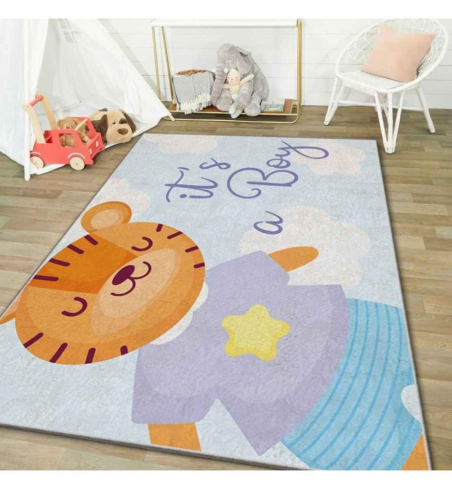 Carpet, Multicolor, 100% Polyester, 120 x 180 cm