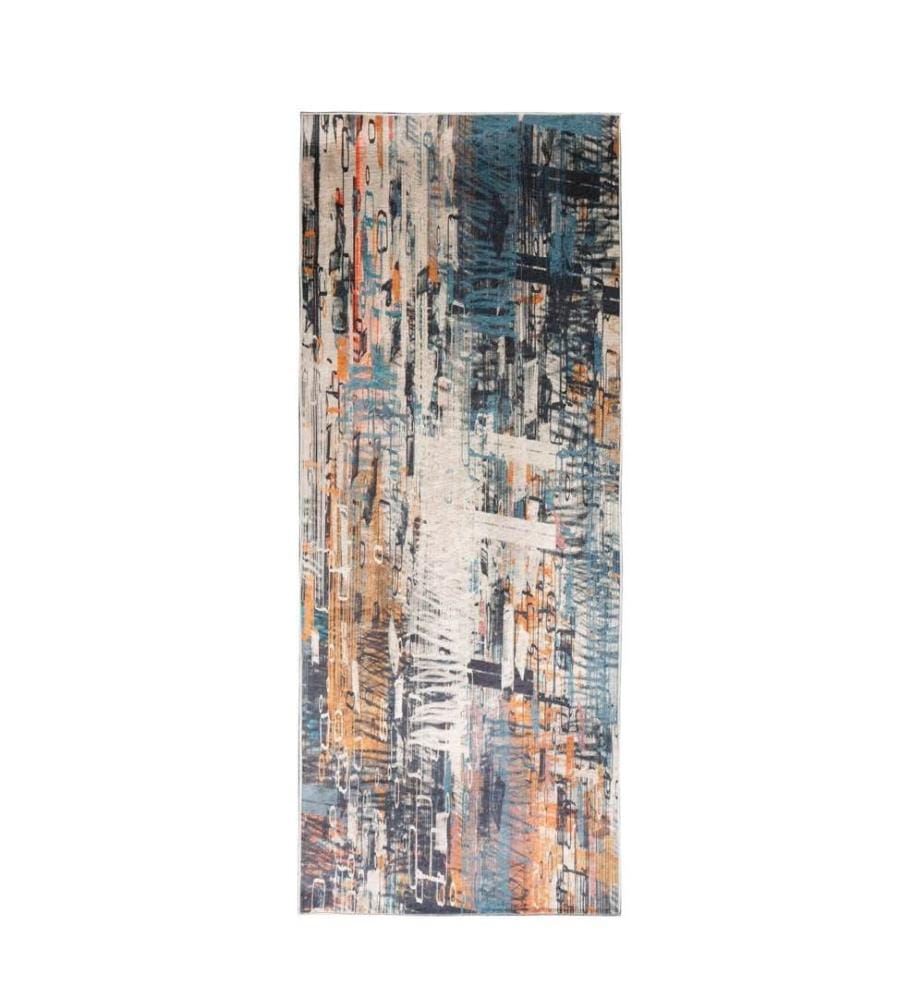 Hall Carpet, 80 x 150, , Multicolor, Polyester, 1 mm Pile Height