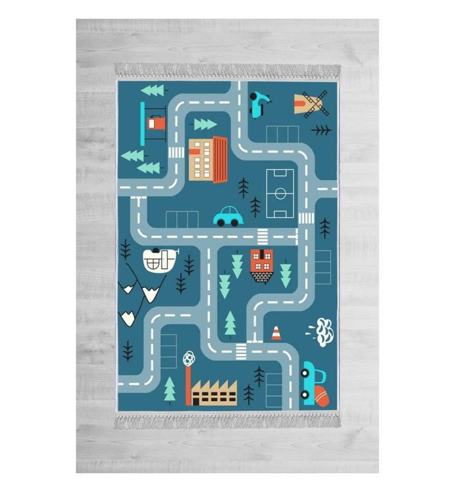 Carpet, Multicolor, 100% Velvet Fabric, Sole: 100% COTTON, 180 x 280 cm