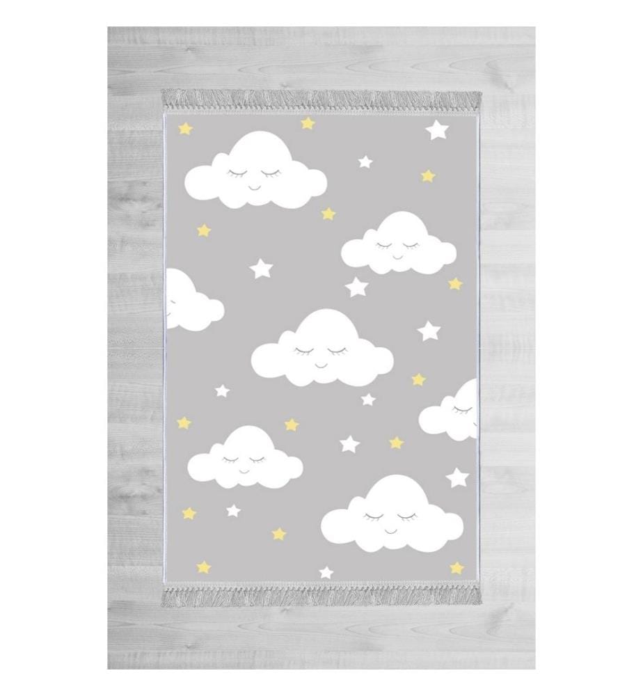 Carpet, Multicolor, 100% Velvet Fabric, Sole: 100% COTTON, 80 x 120 cm