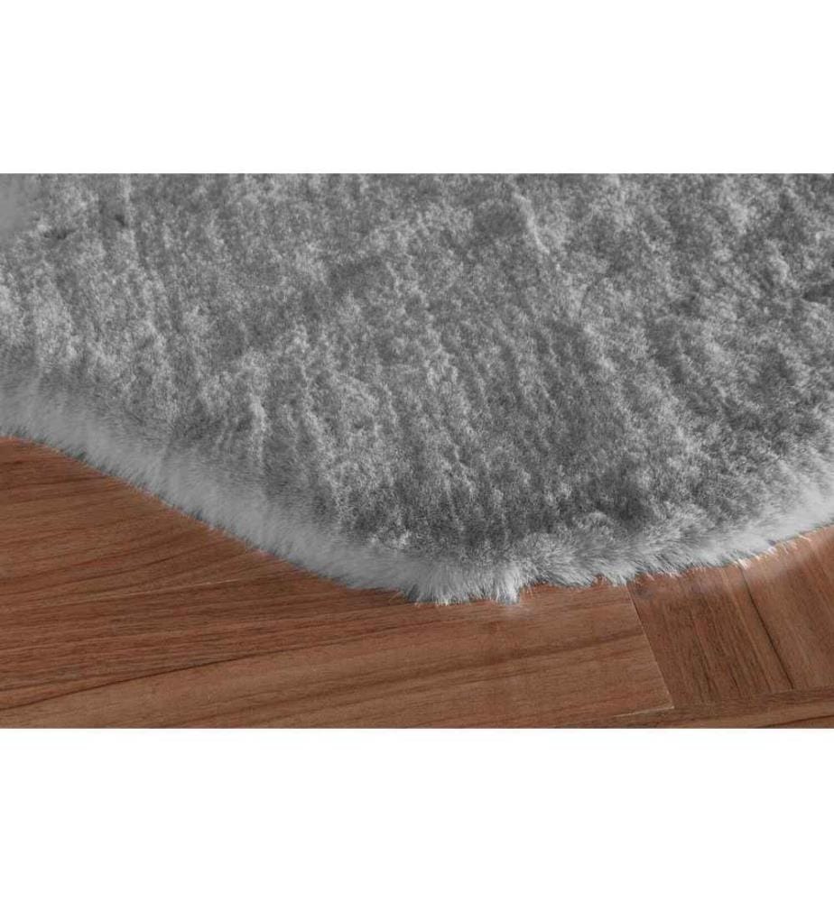 Carpet, Grey, 100% Polyester, 70 x 100 cm