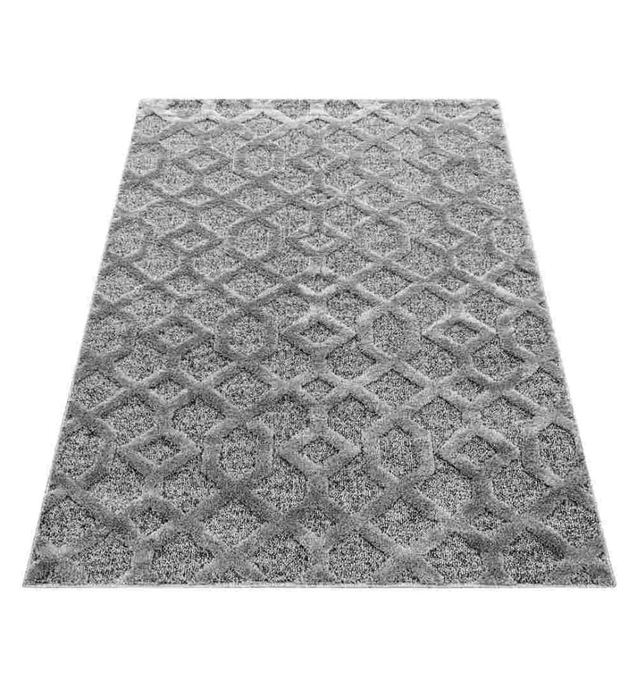 Teppichboden, Grau, 100% Polypropylen, 120 x 170 cm