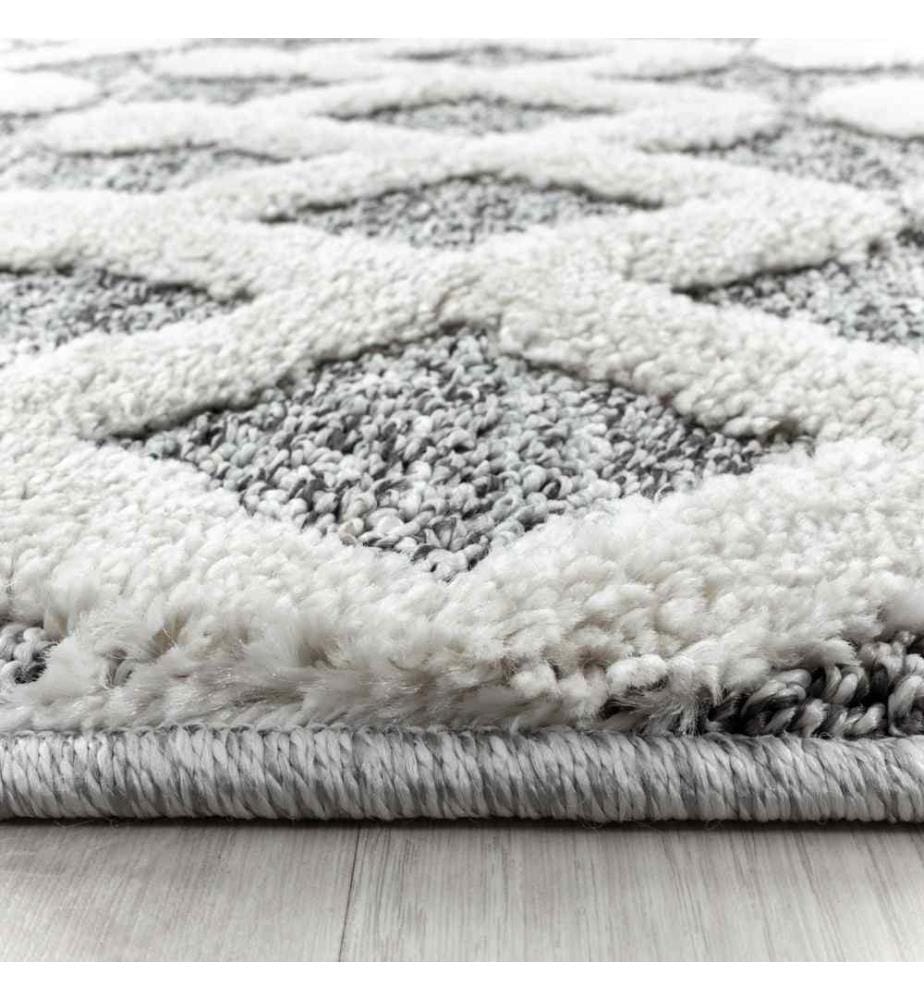 Carpet, Grey, 100% Polypropylene, 200 x 290 cm