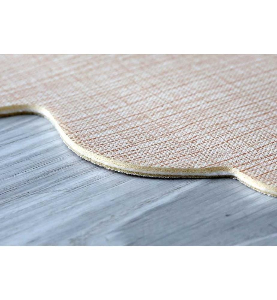 Carpet, Black, White, 100% Polyester, 160 x 160 cm