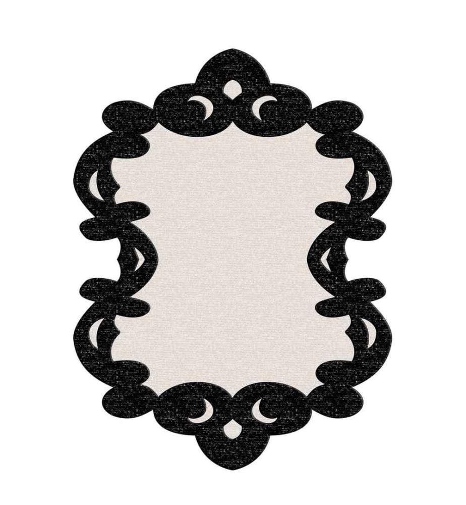 Hall Carpet, 80 x 150, , Black White, Polyester, 1200 gr-m²
