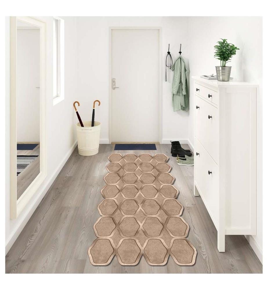 Carpet, Mink, 100% Polyester, 160 x 230 cm
