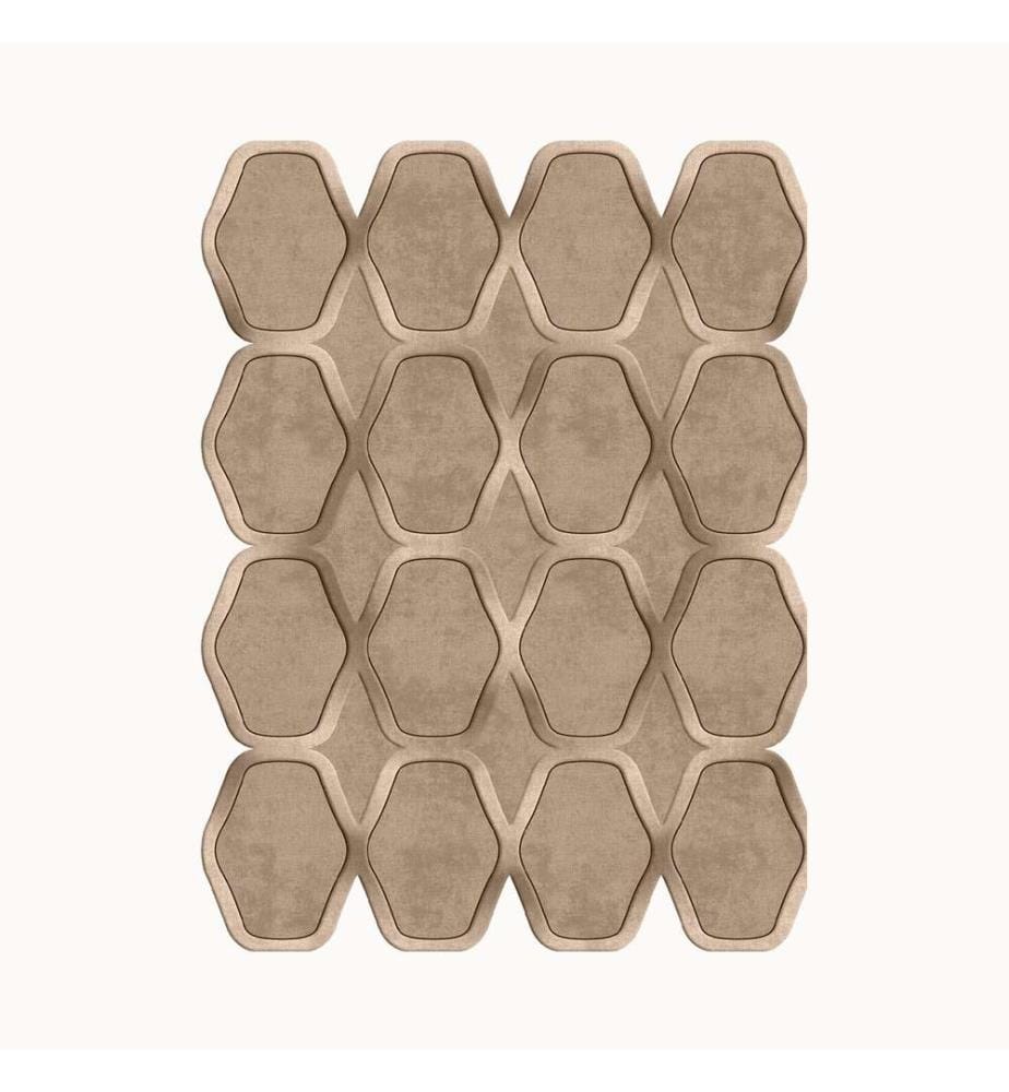 Carpet, Mink, 100% Polyester, 160 x 230 cm