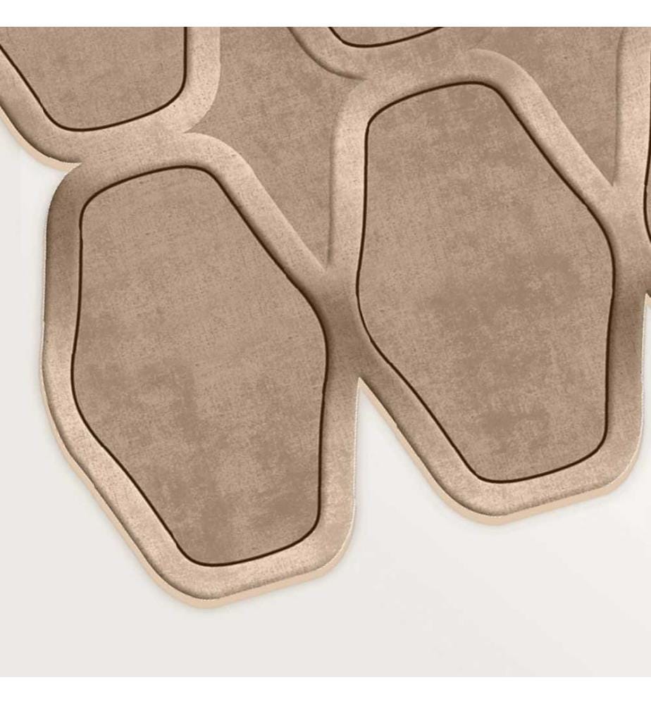 Carpet, Mink, 100% Polyester, 160 x 230 cm