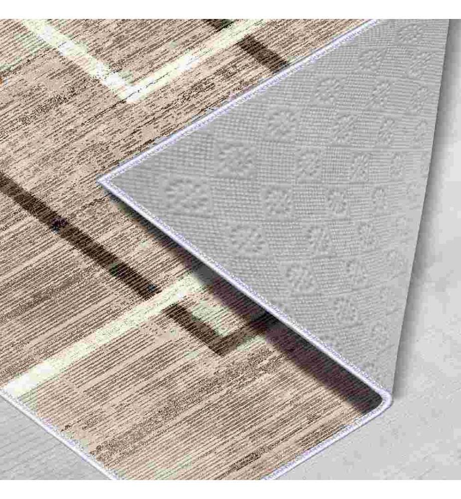 Carpet, Mink, Brown, 100% Polyester, 100 x 150 cm