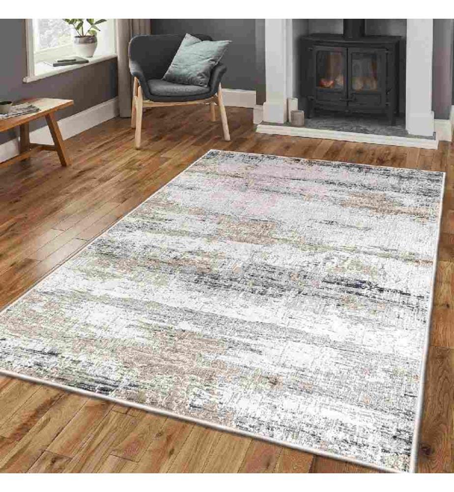 Carpet, Cream, Beige, 100% Cotton, 80 x 120 cm