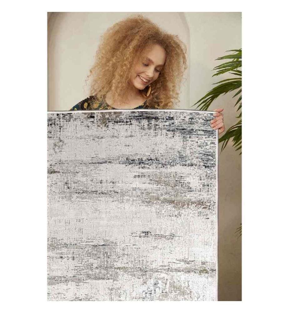 Carpet, Cream, Beige, 100% Cotton, 80 x 120 cm
