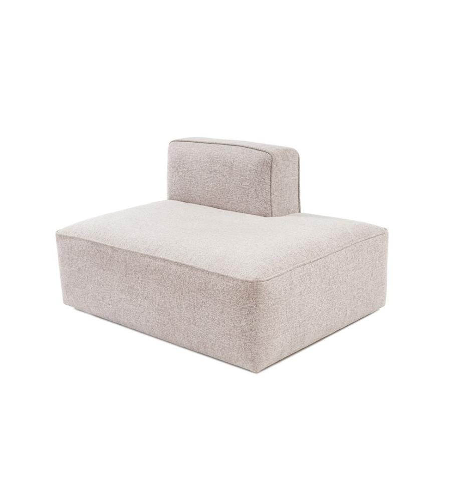 1-Sitz Sofa, Mokka, Gestell: Buche & Tanne & Spanplatte, Stoff: Soft Texture Fabric