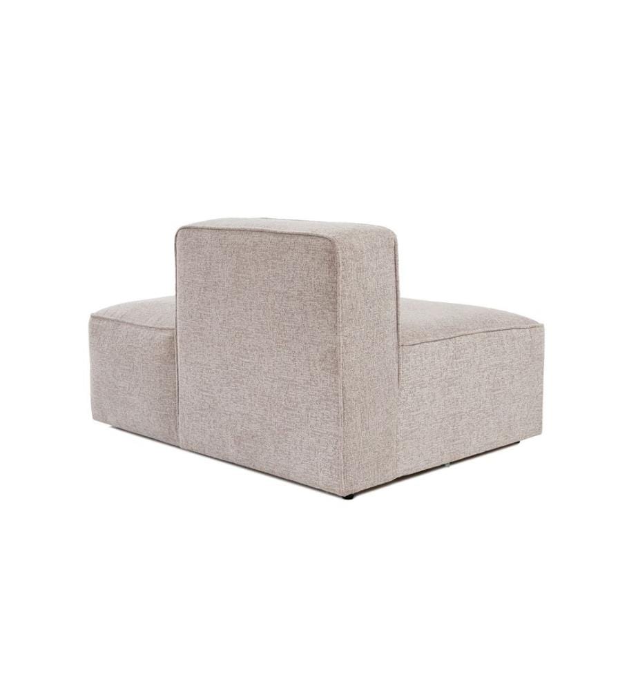 1-Sitz Sofa, Mokka, Gestell: Buche & Tanne & Spanplatte, Stoff: Soft Texture Fabric
