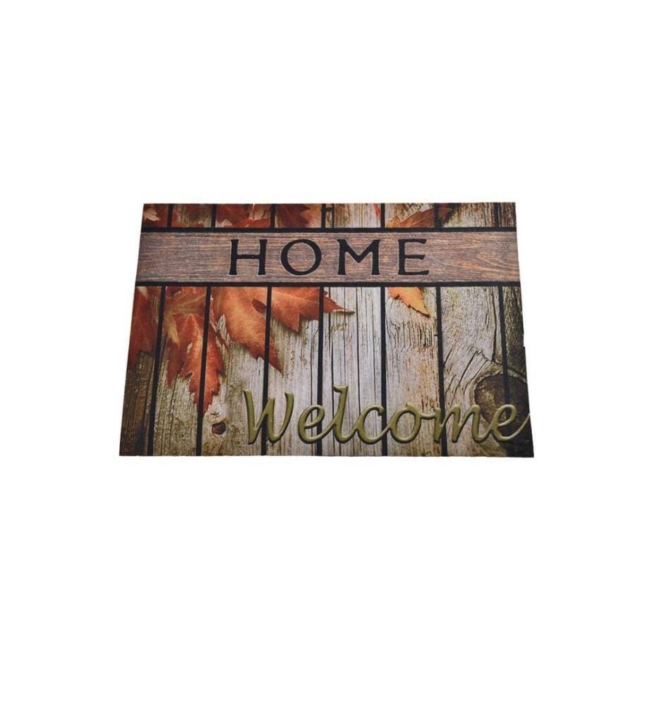 PVC-Fussmatte, Multicolor, PVC, rutschfeste Unterseite
