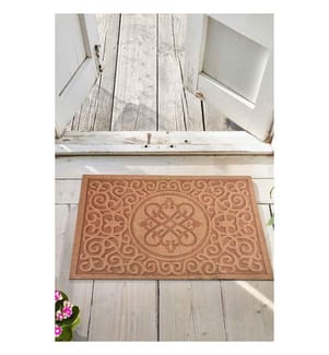 PVC-Fussmatte, Multicolor, PVC, rutschfeste Unterseite
