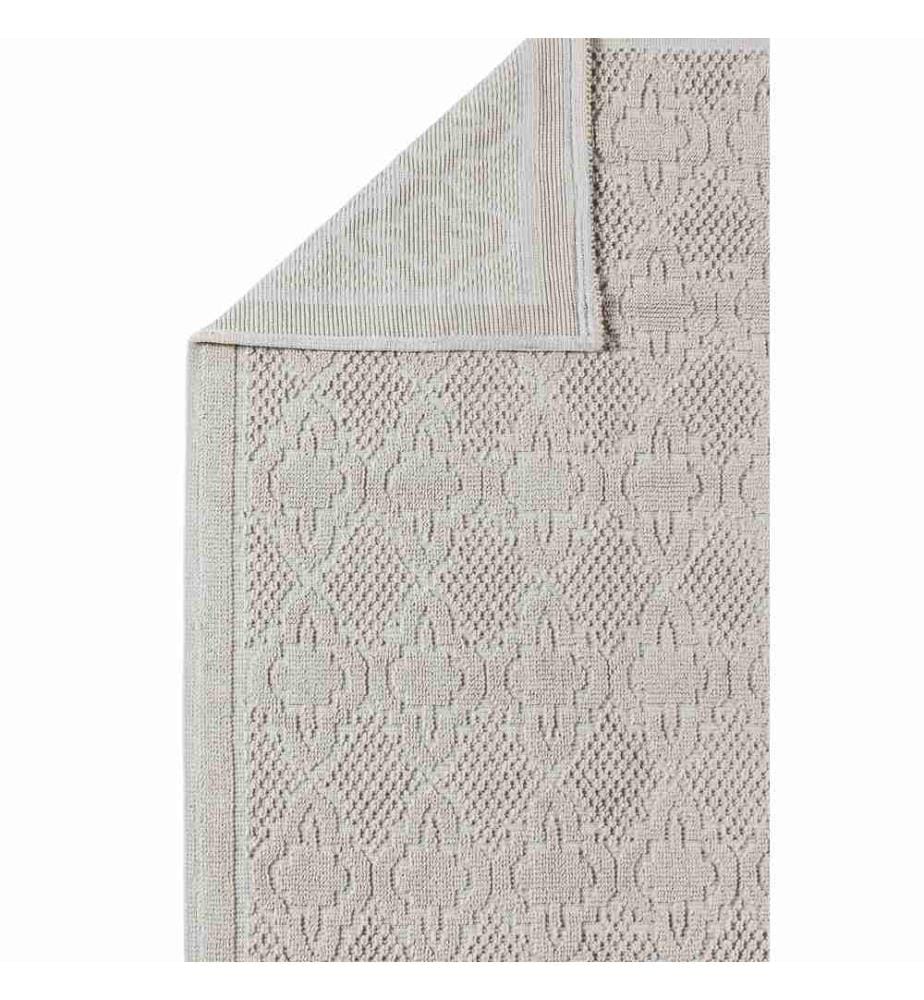 Tappeto, Crema, 100% cotone, 80 x 150 cm
