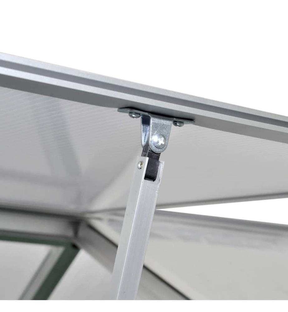 Gewächshaus mit Fundament Verstärkt Aluminium 9,025 m²