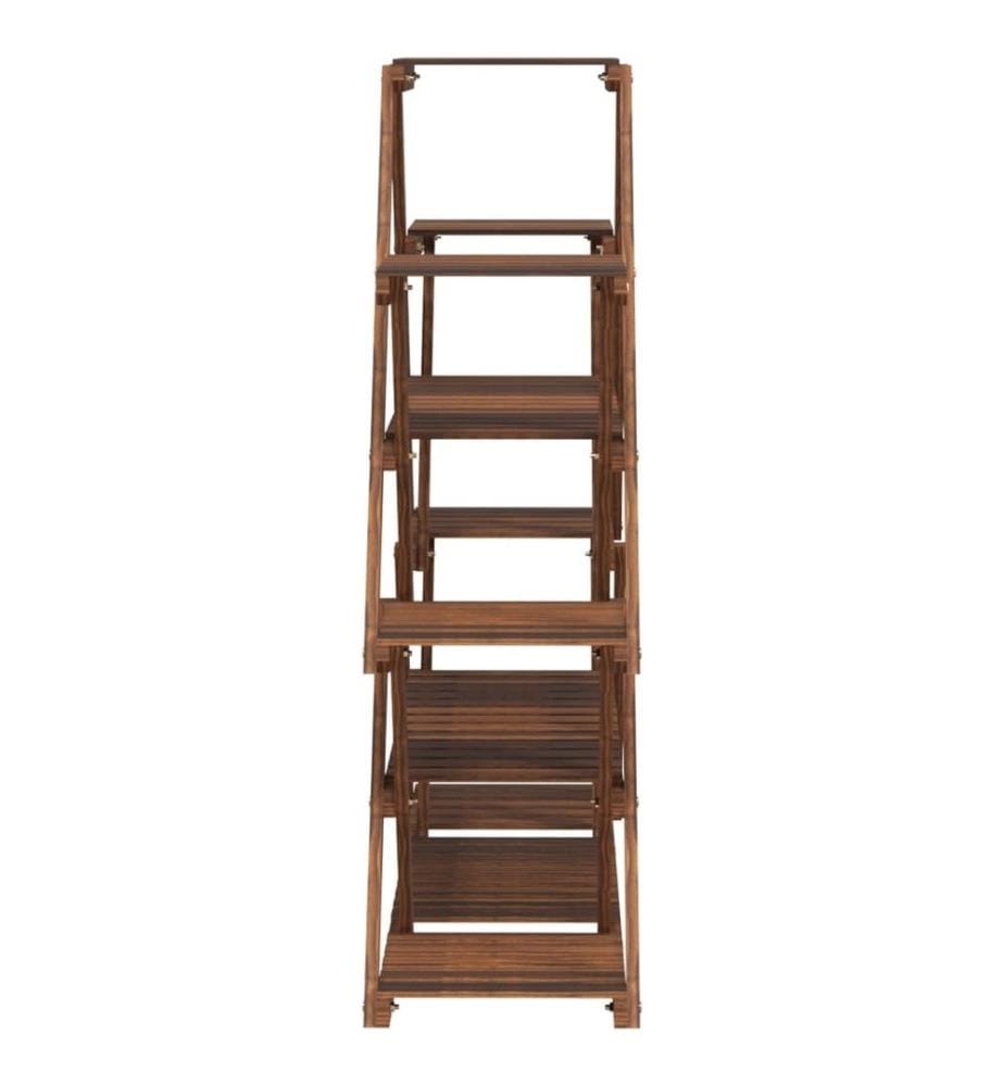 Support à fleurs 110x25x105 cm bois massif de sapin
