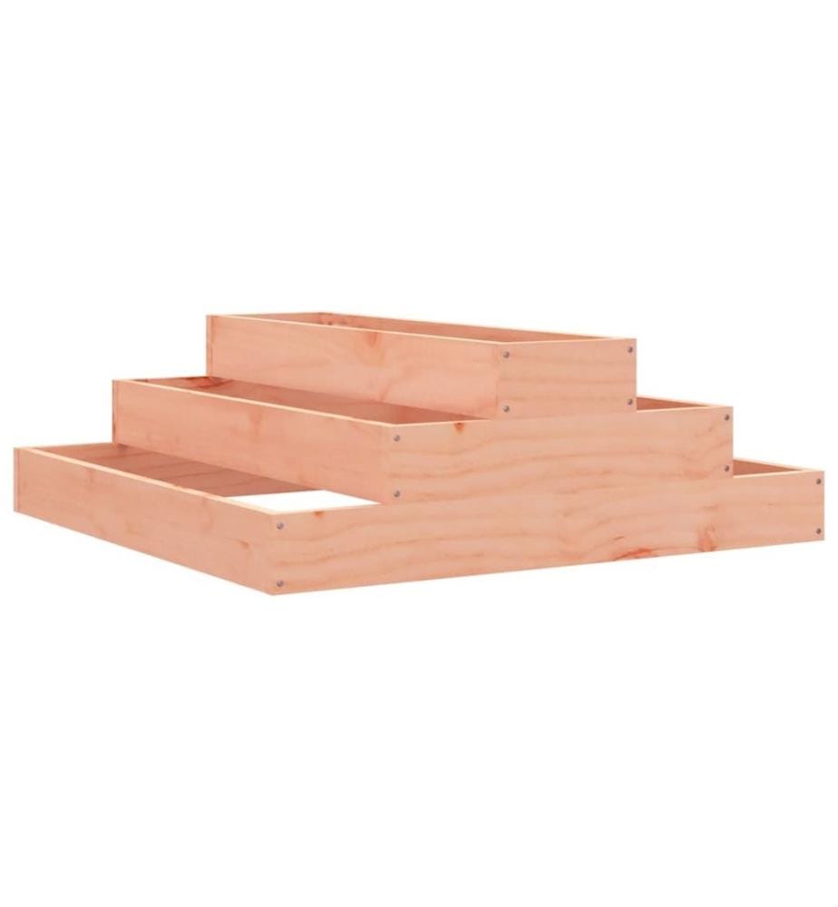 Jardinière 80x80x27 cm Bois de douglas massif