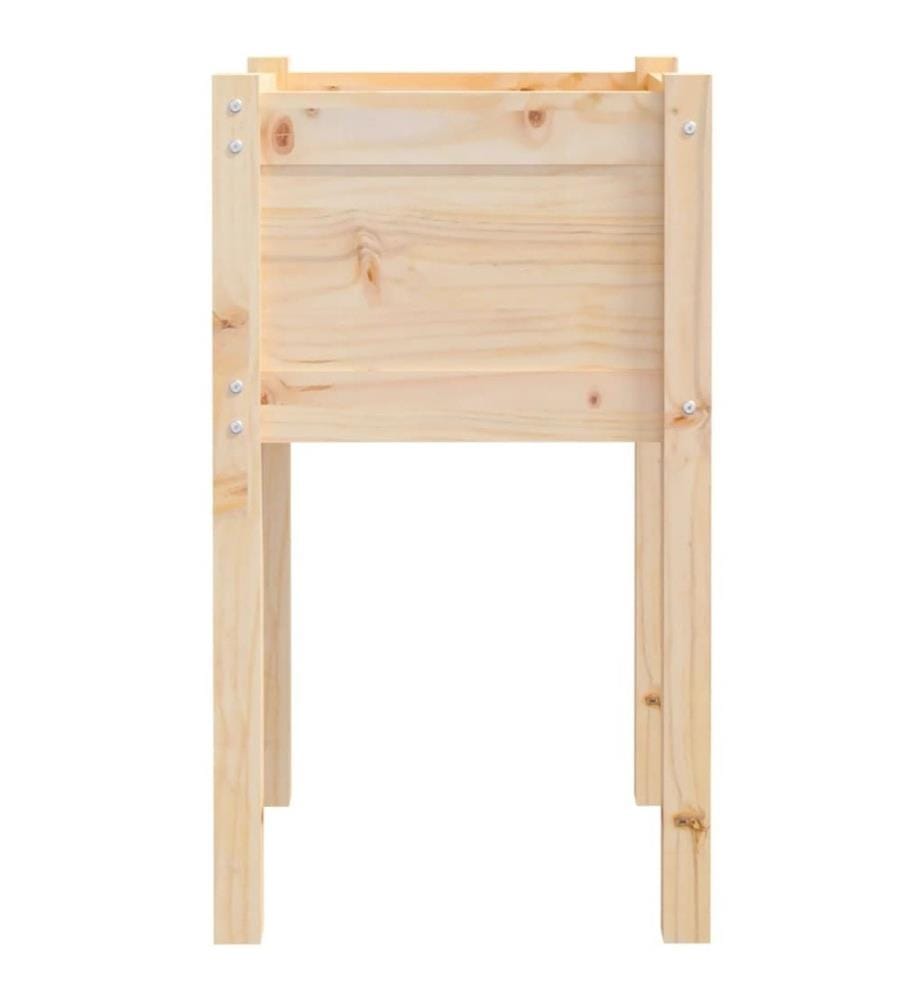 Jardinière d'extérieur 50x50x70 cm bois de pin massif