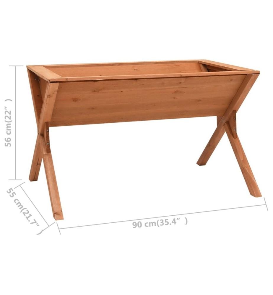 Hochbeet 90x55x56 cm Tannenholz