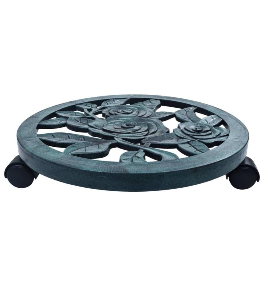 Pflanzenroller 6 Stk. Grün 38 cm Kunststoff