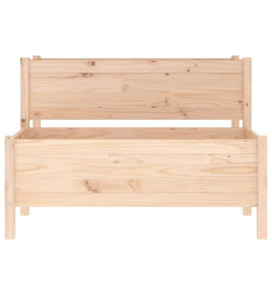 Jardinière 110x84x75 cm Bois massif de pin