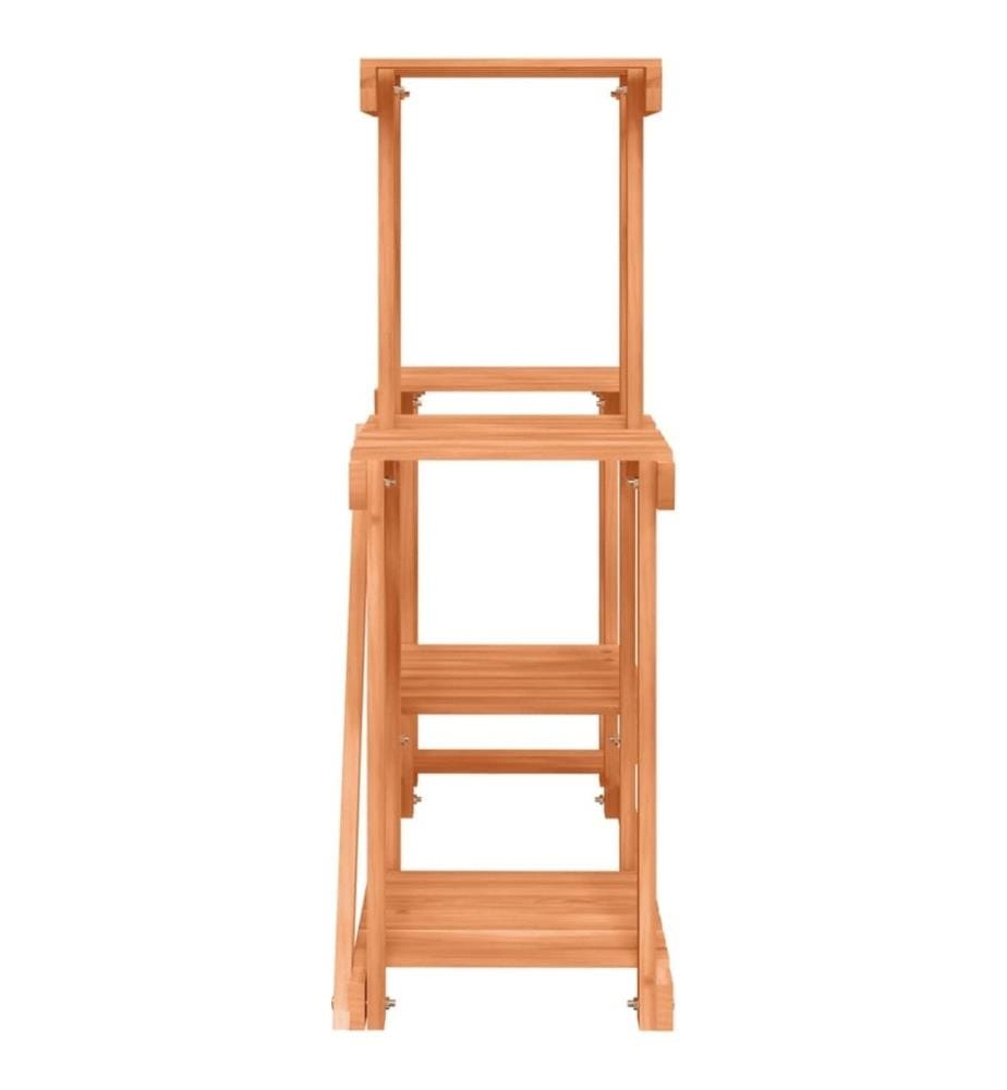 Support à fleurs 90x25x73,5 cm bois massif de sapin
