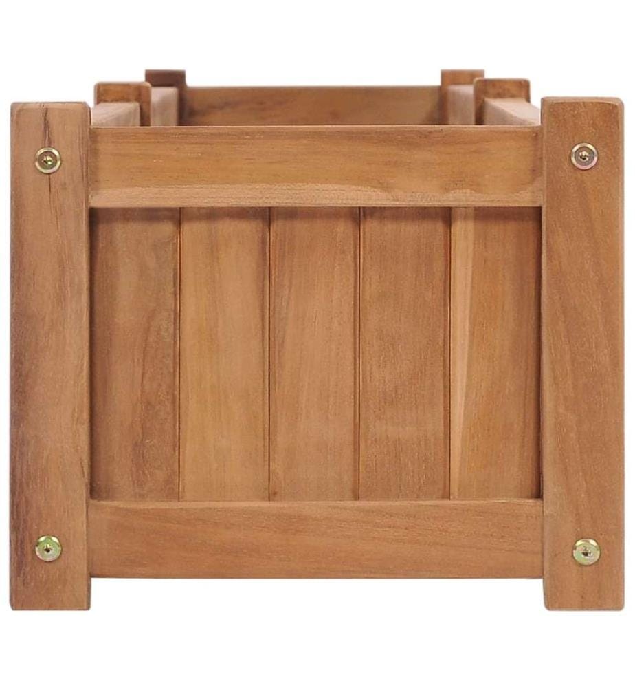 Lit surélevé 200x30x25 cm Bois de teck solide