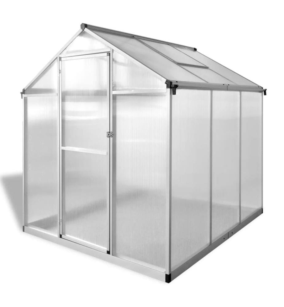 Gewächshaus Verstärkt Aluminium 3,46 m³