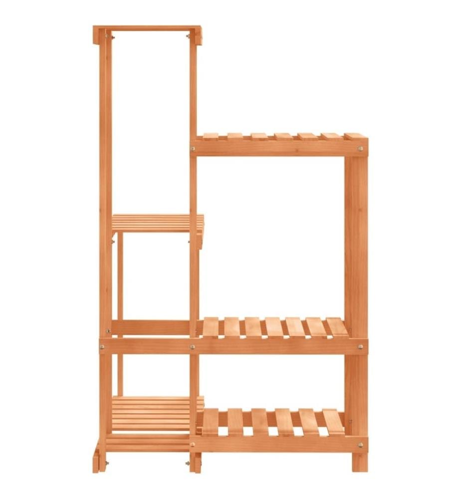 Support à fleurs 62,5x61,5x101,5 cm bois massif de sapin