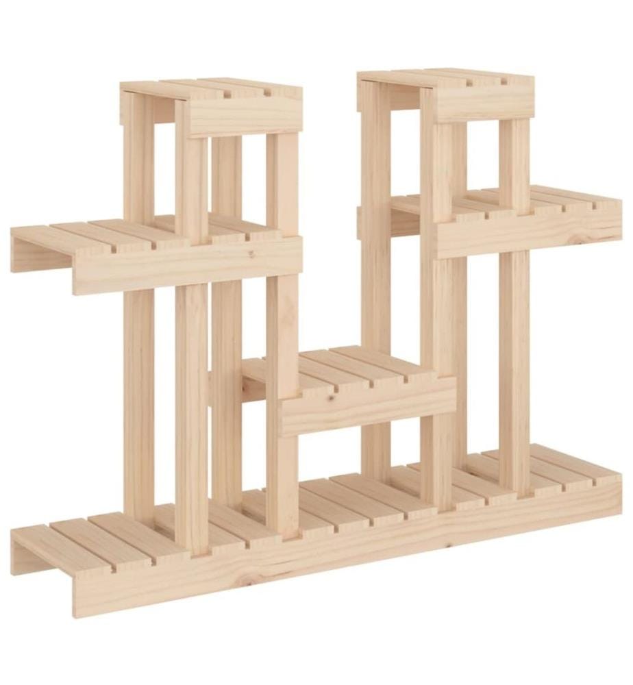 Support à plantes 104,5x25x77,5 cm Bois massif de pin
