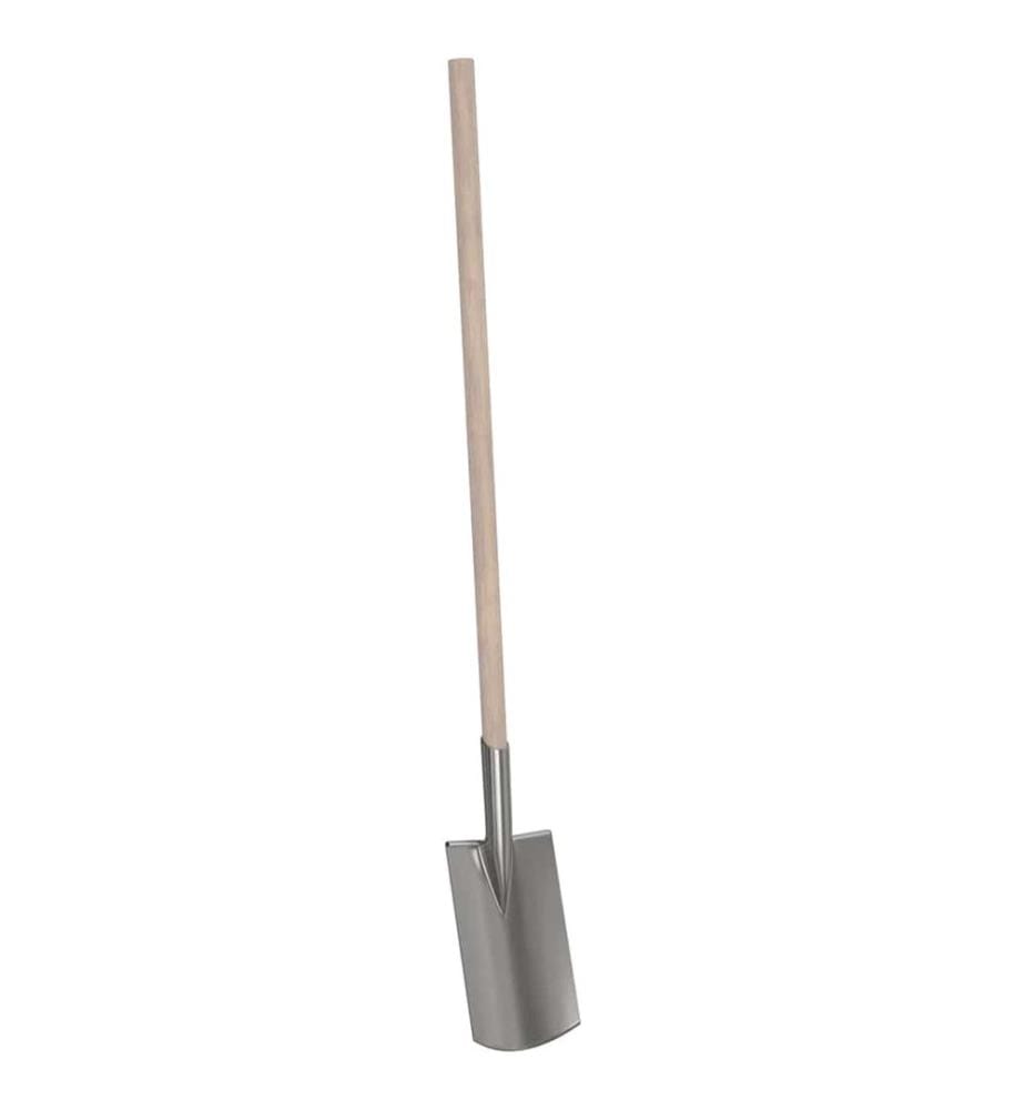 Schaufelkopf Silber 43 x 17 cm Pulverbeschichteter Stahl