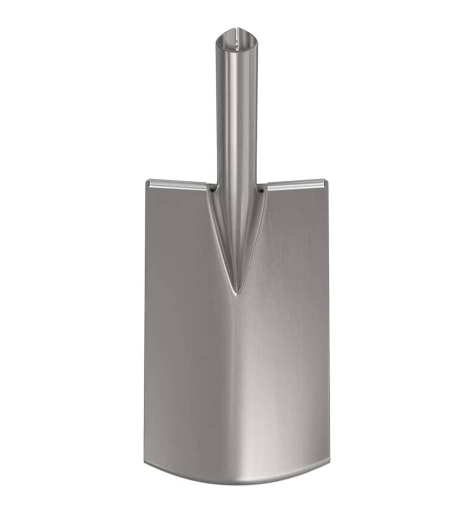 Schaufelkopf Silber 43 x 17 cm Pulverbeschichteter Stahl