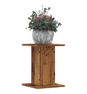 Pflanzenständer 2 Stk. Altholz-Optik 30x30x40 cm Holzwerkstoff