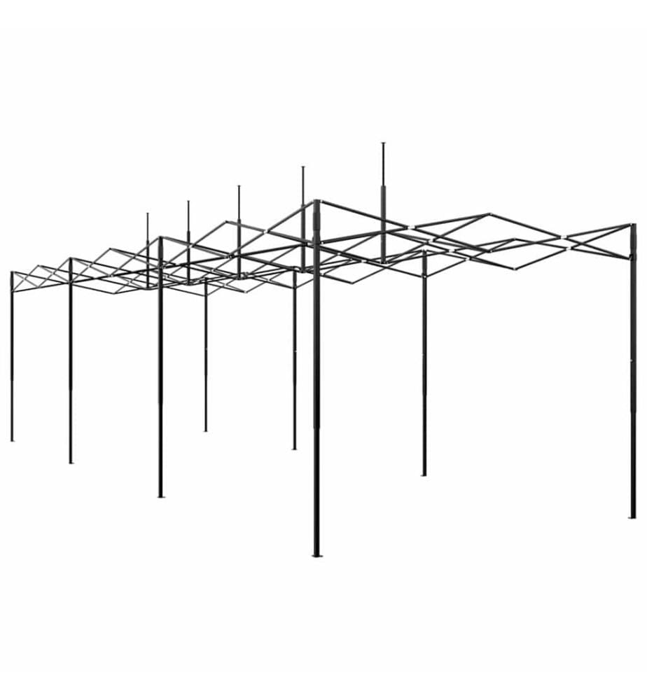 Gewächshaus mit Pop-up-Rahmen Grün 290 x 870 x 315 cm Eisen