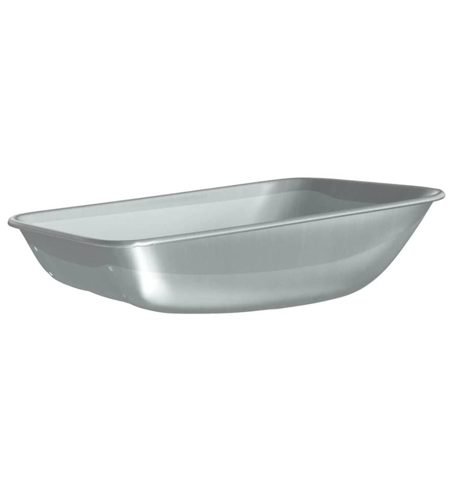Remplacement du plateau de brouette Argenté 80 x 60 x 25 cm