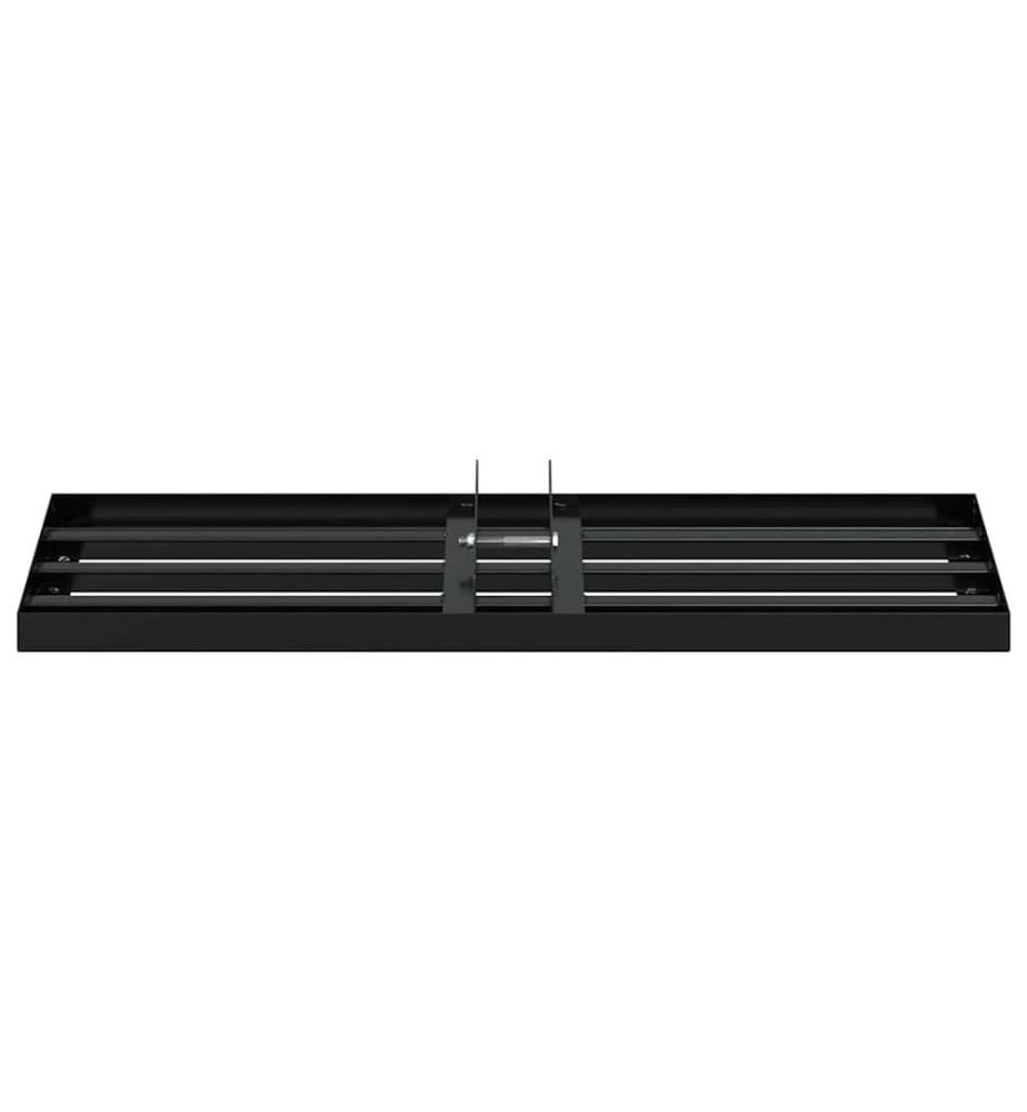 Tête de remplacement de râteau de jardin Acier enduit de poudre
