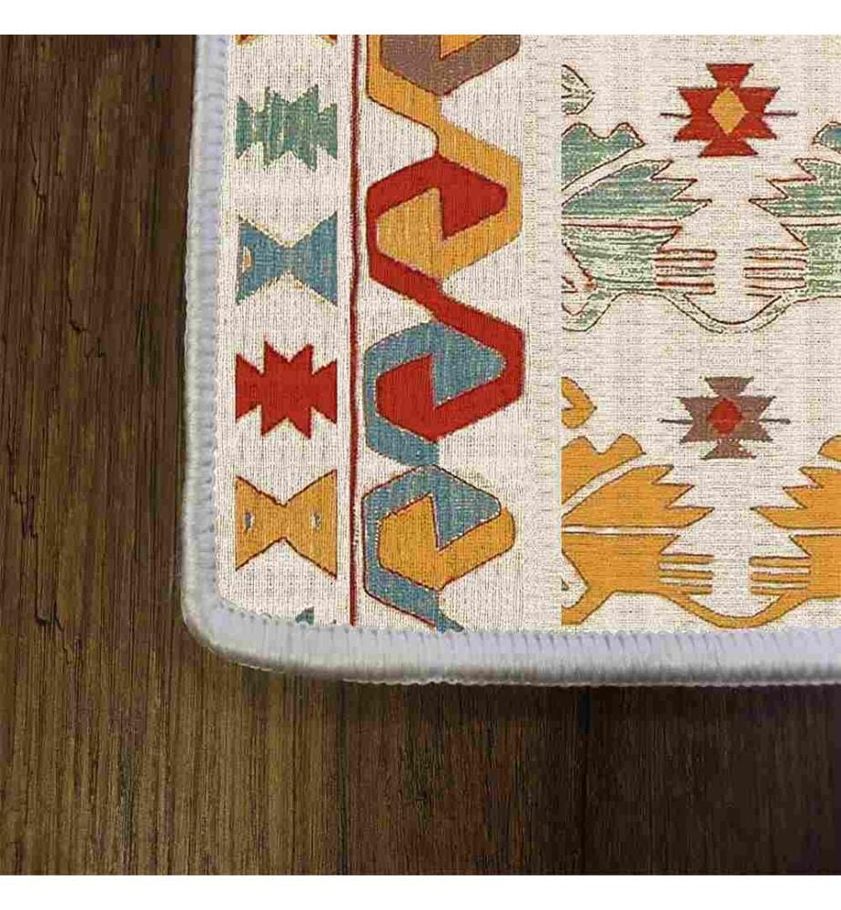 Teppich, Mehrfarbig, 100% Polyester, 160 x 230 cm