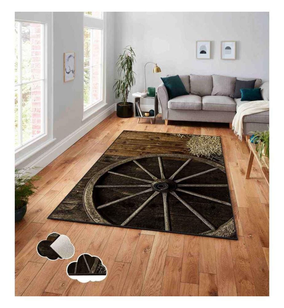 Carpet, Multicolor, 100% Polyester, 80 x 140 cm