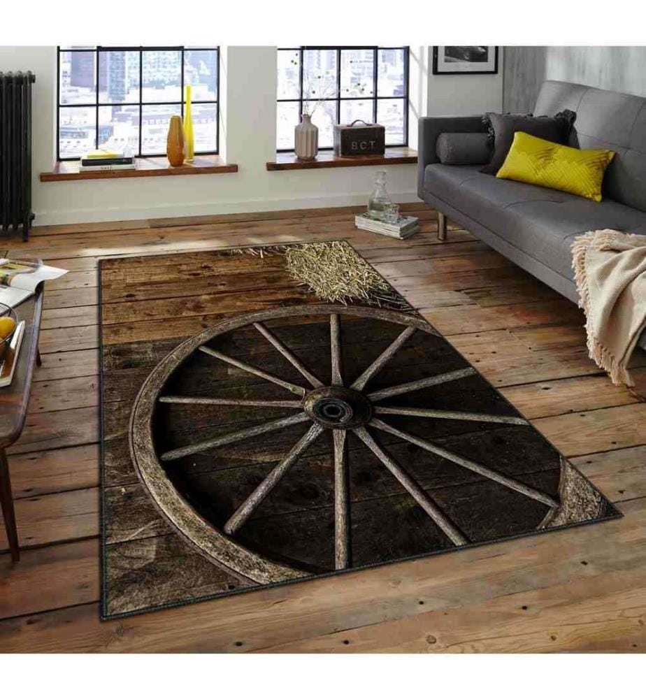 Carpet, Multicolor, 100% Polyester, 80 x 140 cm