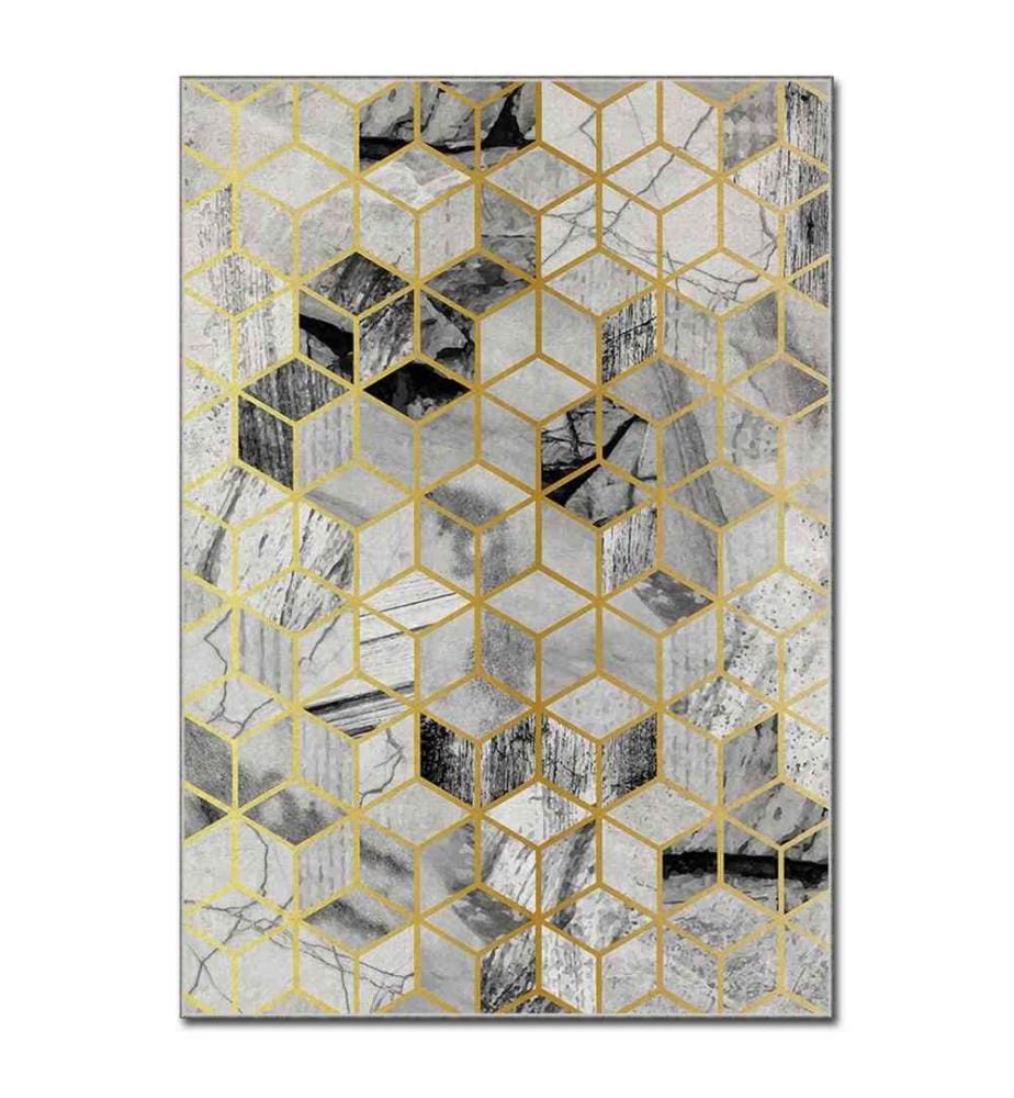 Carpet, Multicolor, 100% Polyester, 80 x 140 cm