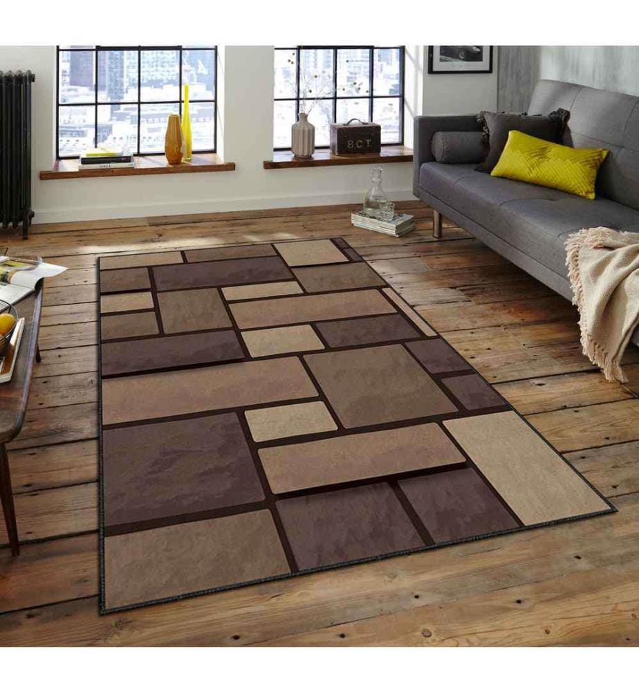 Carpet, Multicolor, 100% Polyester, 120 x 180 cm