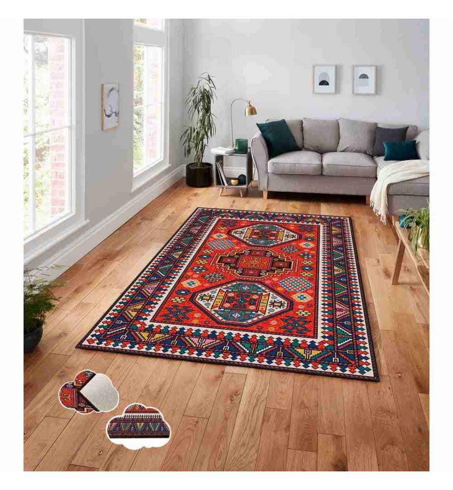 Carpet, Multicolor, 100% Polyester, 160 x 230 cm