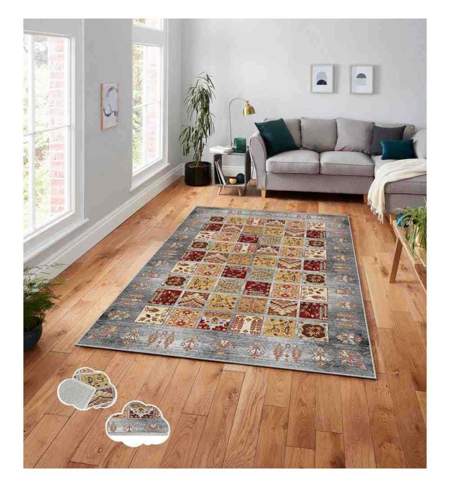 Carpet, Multicolor, 100% Polyester, 80 x 140 cm